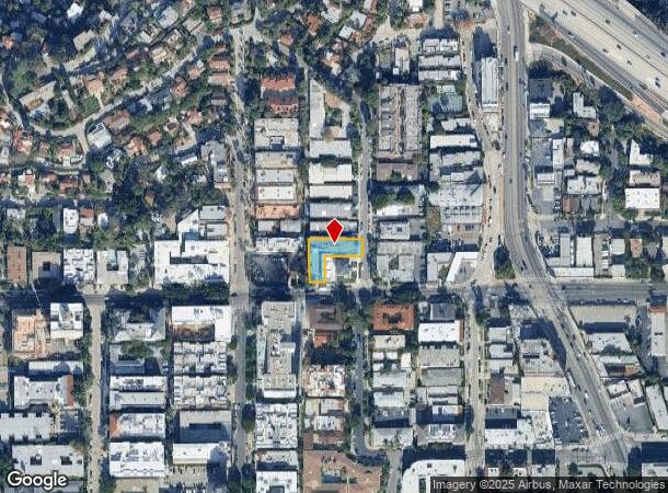 6543 Franklin Ave, Los Angeles, CA Parcel Map