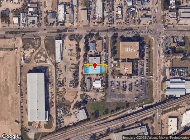 548 Forest Center Plz, Garland, TX Parcel Map