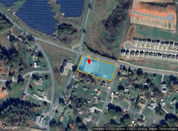  1201 S Post Rd, Shelby, NC Parcel Map