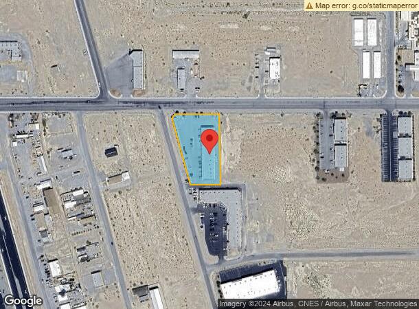  1231 E Basin Ave, Pahrump, NV Parcel Map