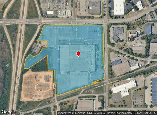  1405 Xenium Ln N, Minneapolis, MN Parcel Map