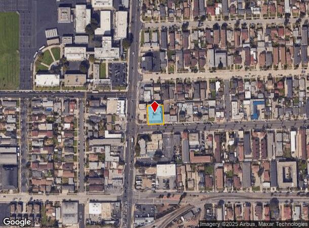  1341 W Gardena Blvd, Gardena, CA Parcel Map