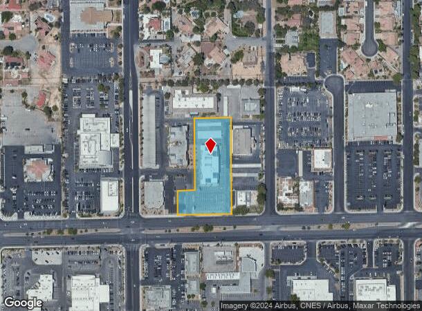  5440 W Sahara Ave, Las Vegas, NV Parcel Map