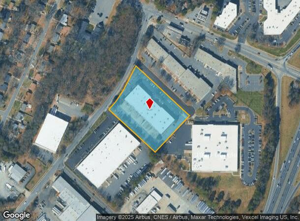 901 Blairhill Rd, Charlotte, NC Parcel Map