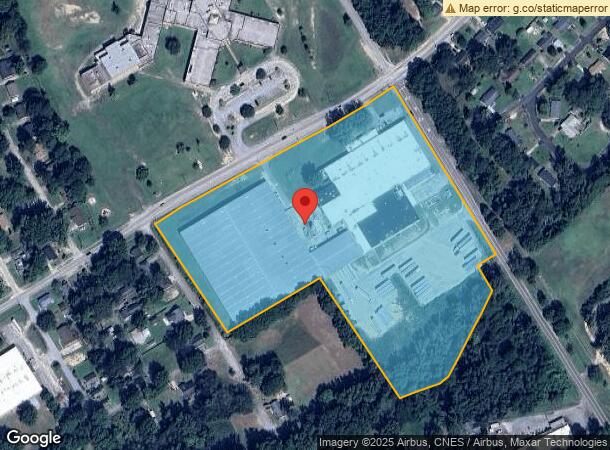  901 W Greene St, Cheraw, SC Parcel Map