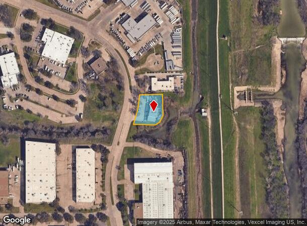  2206 Century Center Blvd, Irving, TX Parcel Map