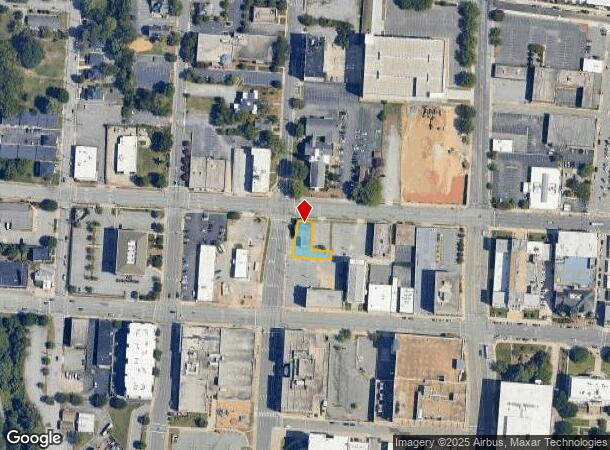 437 W Friendly Ave, Greensboro, NC Parcel Map