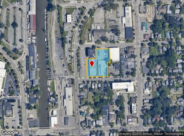 722 W Court St, Ithaca, NY Parcel Map