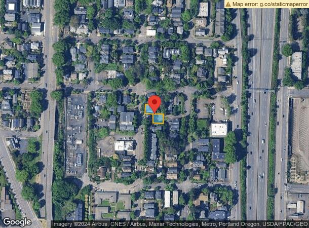  3518 S Corbett Ave, Portland, OR Parcel Map