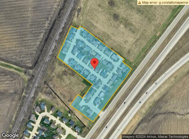  3710 Daffodil Dr, Bloomington, IL Parcel Map