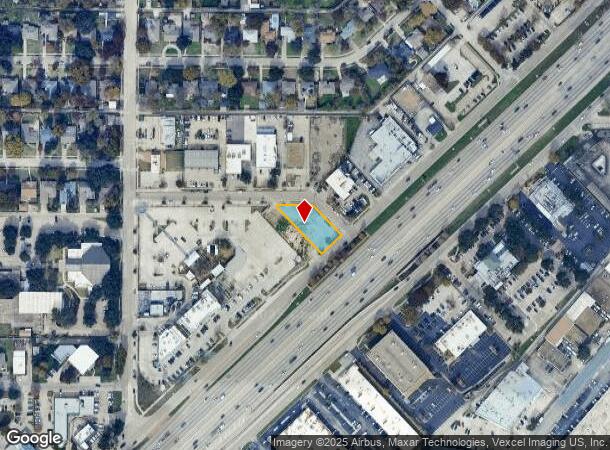 722 S Central Expy, Richardson, TX Parcel Map