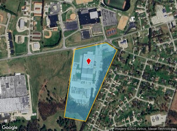  1065 Bloomfield Rd, Bardstown, KY Parcel Map