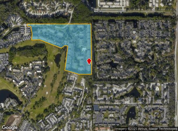  7595 Baymeadows Cir W, Jacksonville, FL Parcel Map