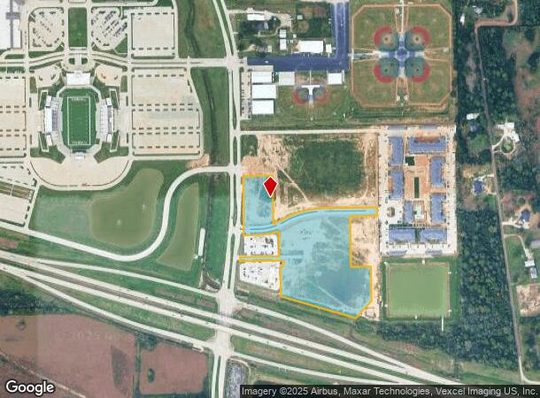  20108 Cypress Rosehill Rd, Tomball, TX Parcel Map