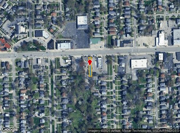  1217 W Sylvania Ave, Toledo, OH Parcel Map
