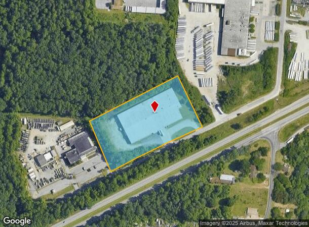  3521 Armory Dr, High Point, NC Parcel Map