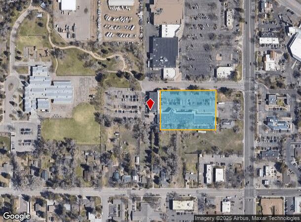  1025 Pennock Pl, Fort Collins, CO Parcel Map