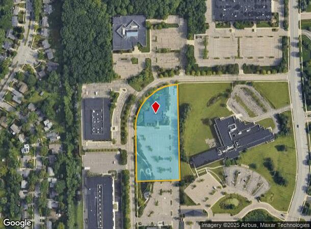 2200 Commonwealth Blvd, Ann Arbor, MI Parcel Map