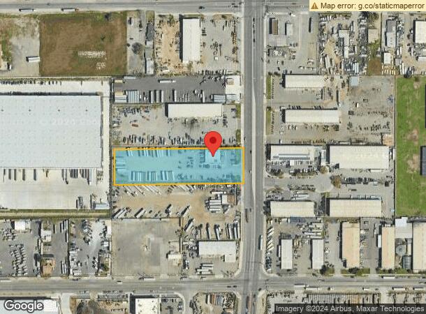  8616 Cherry Ave, Fontana, CA Parcel Map