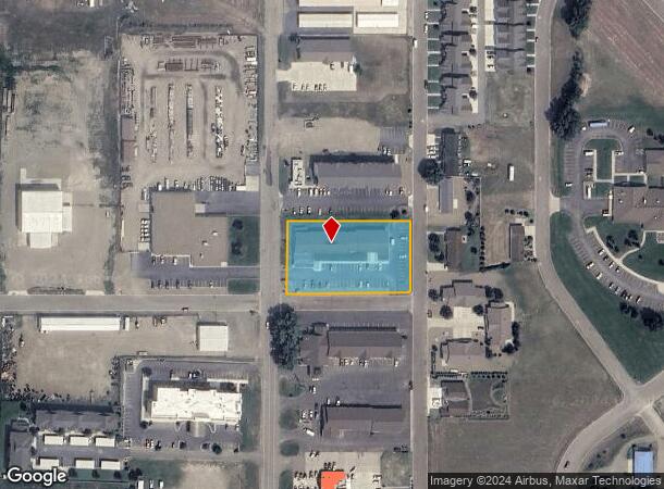  2000 N Merrill Ave, Glendive, MT Parcel Map