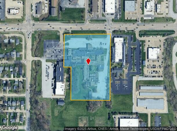  1111 W Kimberly Rd, Davenport, IA Parcel Map