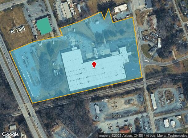 101 N Sutherland Ave, Monroe, NC Parcel Map