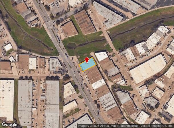  2636 Irving Blvd, Dallas, TX Parcel Map