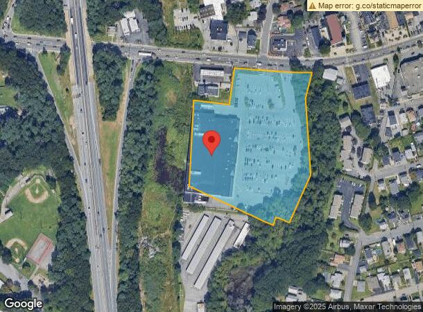  1128 Mineral Spring Ave, North Providence, RI Parcel Map