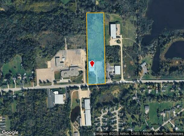 2084 W Thompson Rd, Fenton, MI Parcel Map