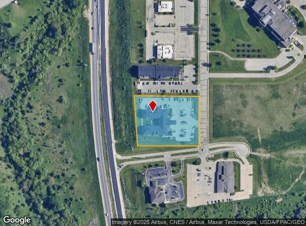 1275 Associates Dr, Dubuque, IA Parcel Map