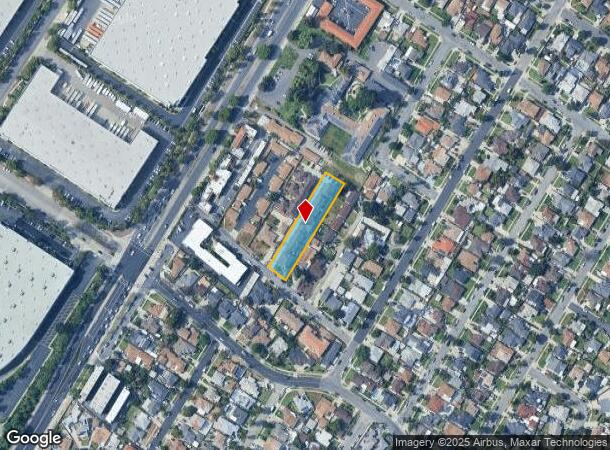 9033 Burma Rd, Pico Rivera, CA Parcel Map