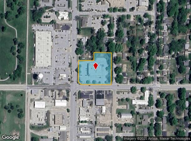 1445 S Main St, Ottawa, KS Parcel Map