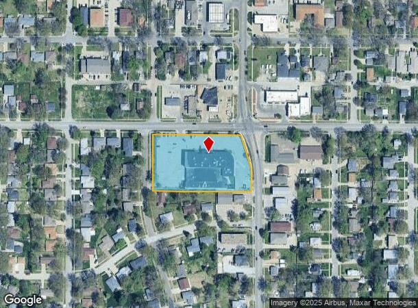 4747 Pioneers Blvd, Lincoln, NE Parcel Map