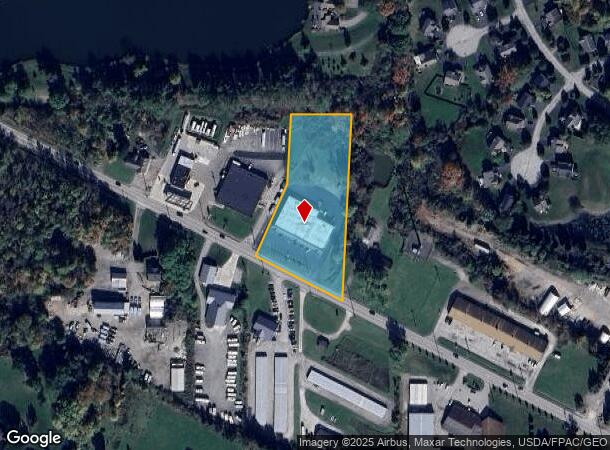 9820 Washington St, Chagrin Falls, OH Parcel Map