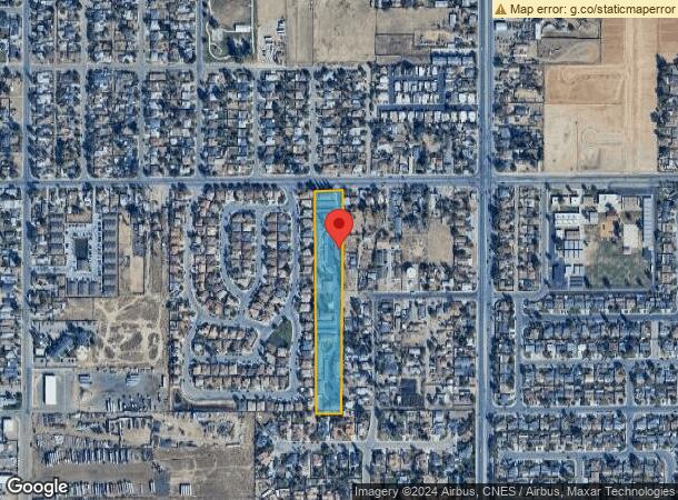  2901 Virginia Ave, Bakersfield, CA Parcel Map