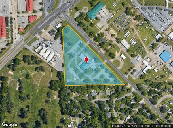  1045 Coliseum Blvd, Montgomery, AL Parcel Map