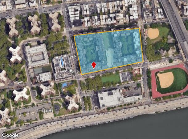 100 Cherry St, New York, NY Parcel Map