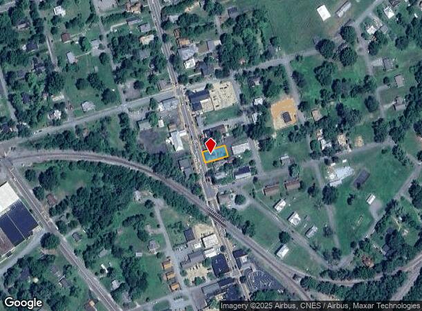  204 N Main St, Gordonsville, VA Parcel Map