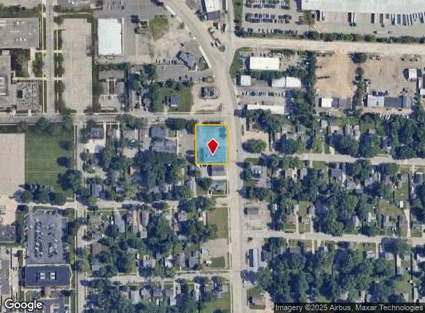  100 Ecorse Rd, Ypsilanti, MI Parcel Map