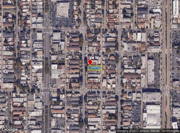  2032 Pine Ave, Long Beach, CA Parcel Map