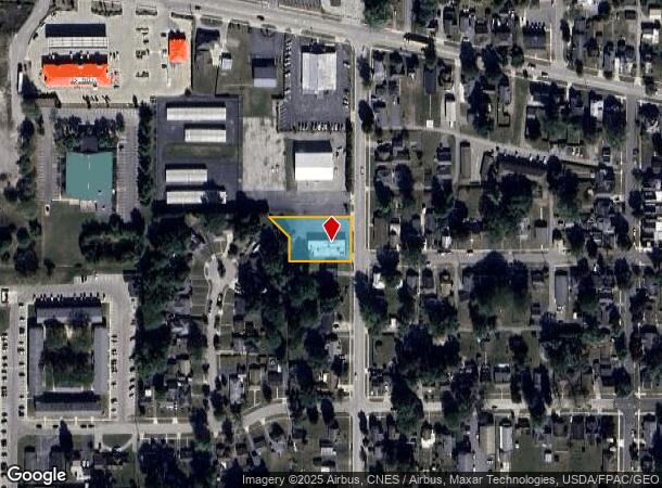  340 Glessner Ave, Findlay, OH Parcel Map