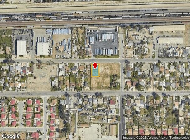  14859 Ceres Ave, Fontana, CA Parcel Map
