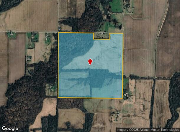 Abington Twp Line Rd, Centerville, IN Parcel Map