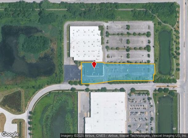 21610 S Cicero Ave, Matteson, IL Parcel Map