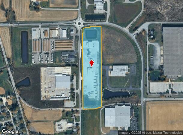  1961 N Graham Rd, Franklin, IN Parcel Map