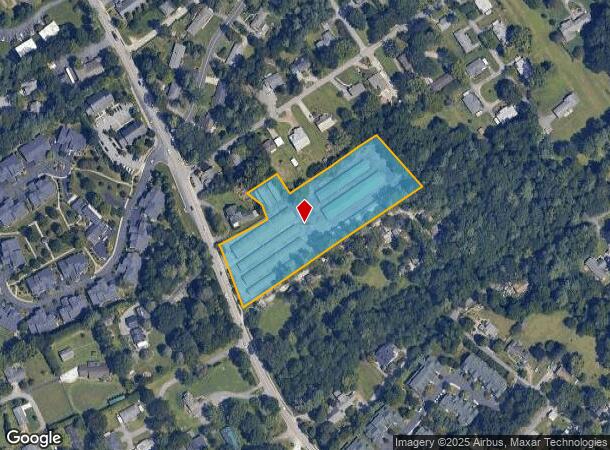  1414 Greenville Hwy, Hendersonville, NC Parcel Map