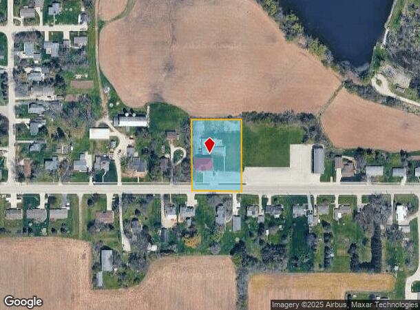  348 W 1St St, Waldo, WI Parcel Map