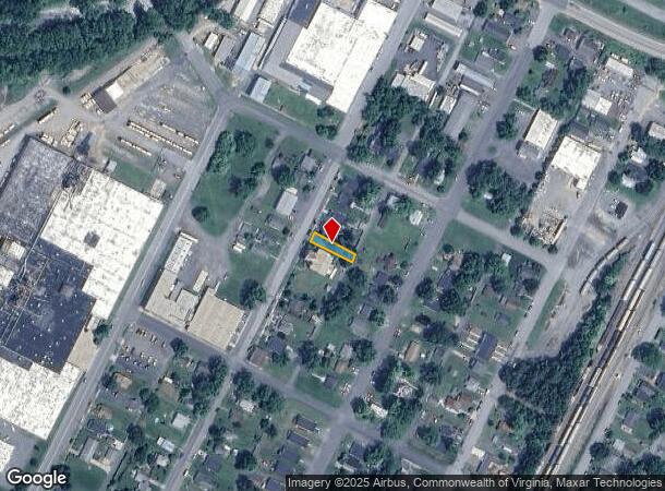  654 N Bath Ave, Waynesboro, VA Parcel Map