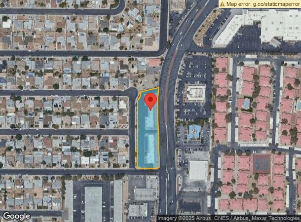  1336-1350 S Decatur Blvd, Las Vegas, NV Parcel Map