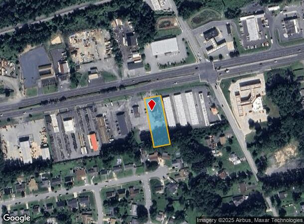 525 Pulaski Hwy, Joppa, MD Parcel Map